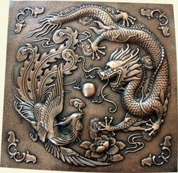 復古不銹鋼青銅神獸浮雕雕刻