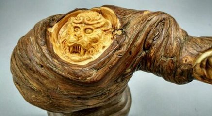 大話西游2玩家崖柏精制大話擺件 總感覺哪里不對?