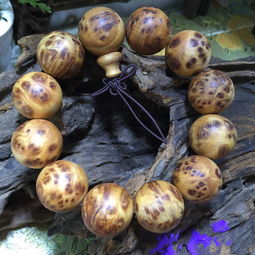 精品養生滿瘤疤崖柏2.0手串 滿紋珍品，自然瑰寶